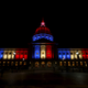 Image for article titled Photos: World landmarks light up in Tricolore to show solidarity with France
